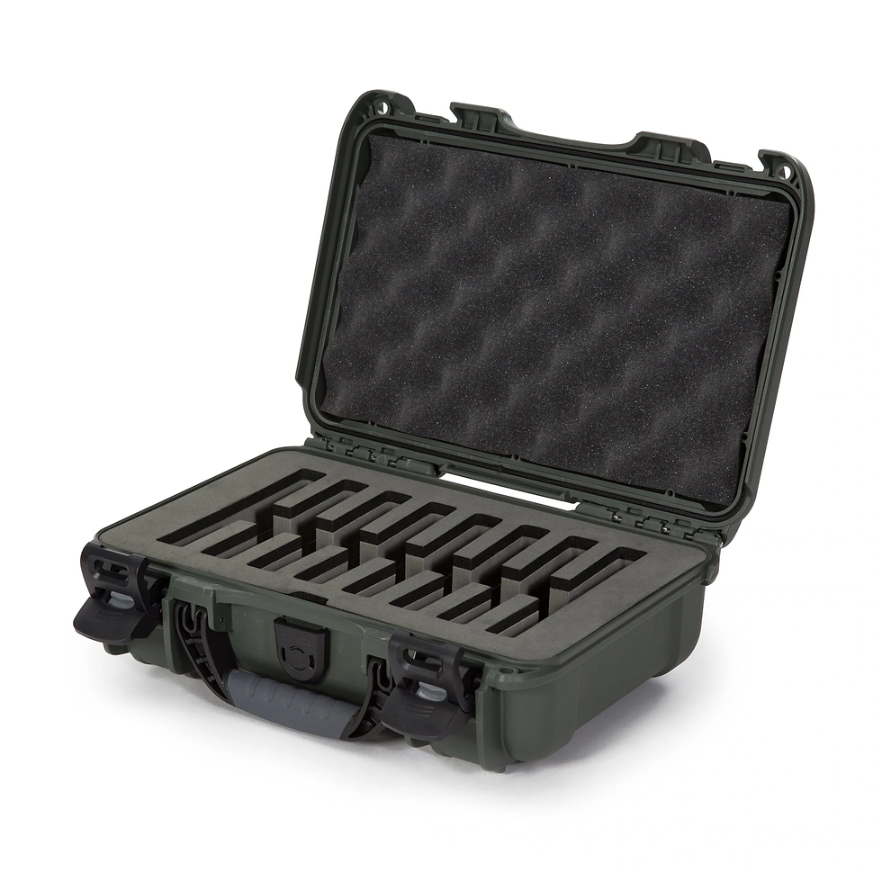 Thumbnail: NANUK 909 8-KNIFE CASE OLIVE