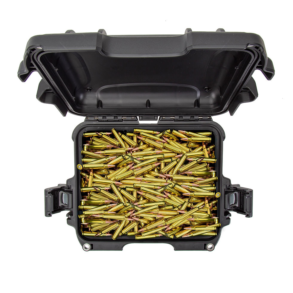 Thumbnail: NANUK 905 WATERPROOF AMMO CASE FULL