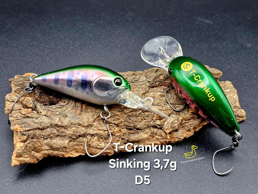 Yarie Wobbler T-Crankup Sinking 3,7g D5