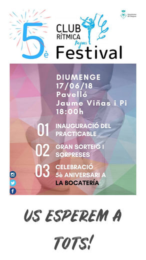 V FESTIVAL CLUB RÍTMICA BEGUES