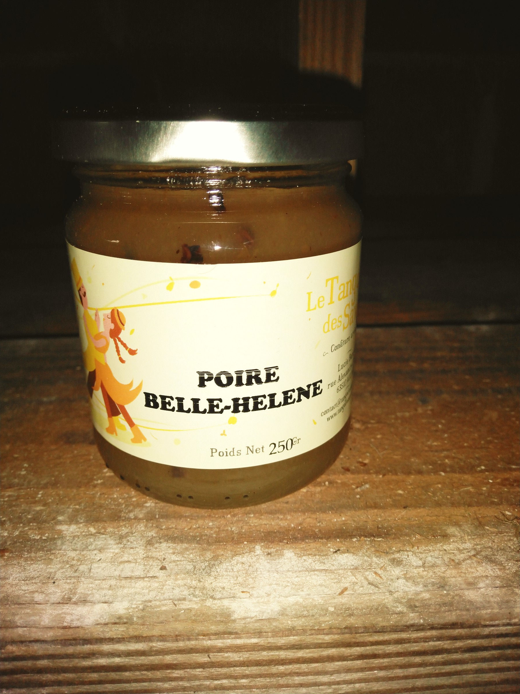 Le tango des saveurs Poire belle Héléne