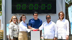 Ministro Collado inicia obra Playa Punta Rucia Puerto Plata 