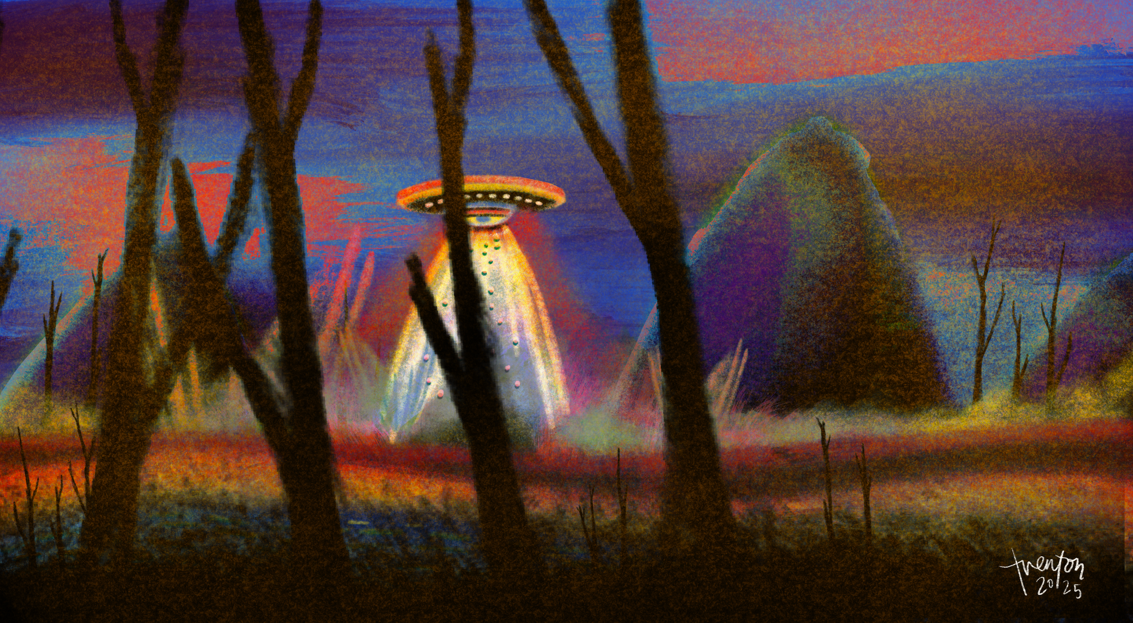 "Seer's Marsh" Art Print