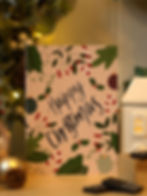Happy Christmas Greetings Card