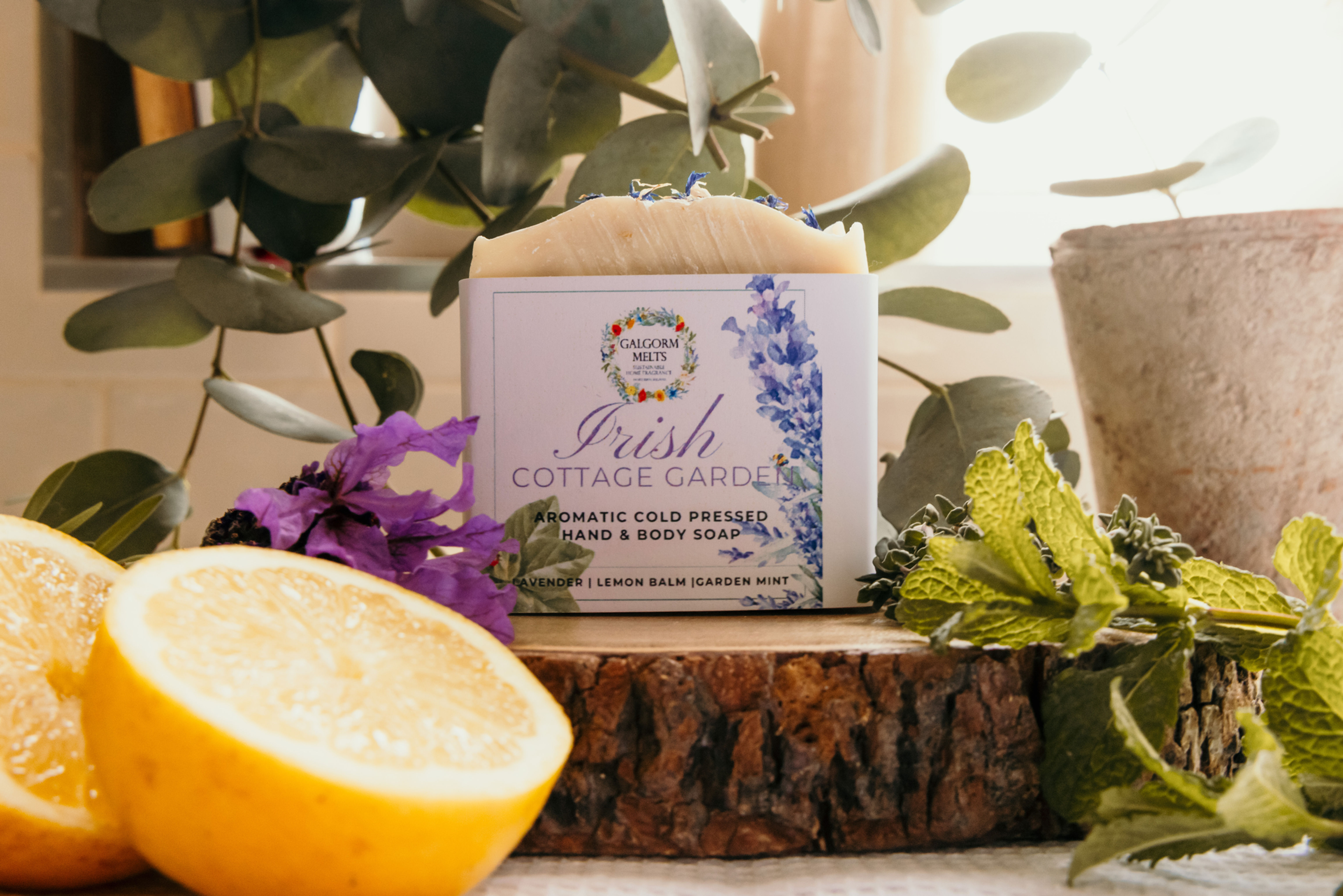 Irish Cottage Garden Handmade Soap