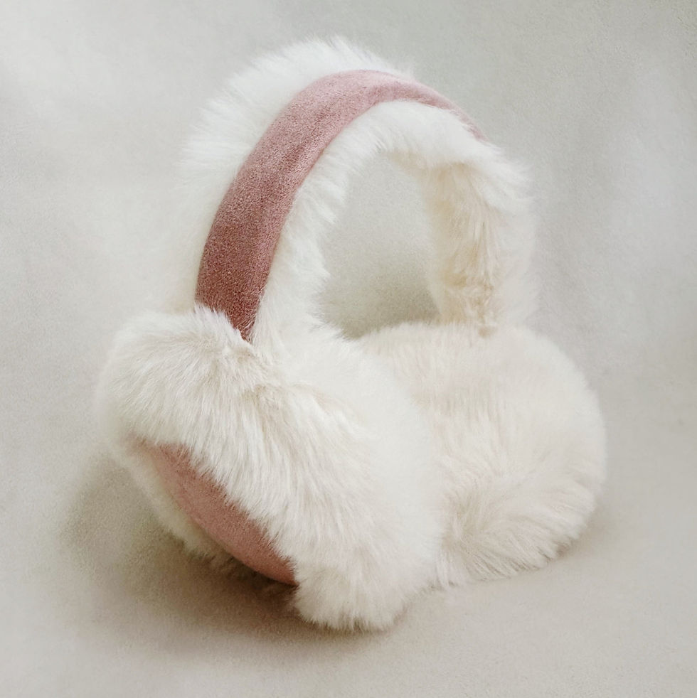 Thumbnail: Puffy Snow Foldable Earmuffs