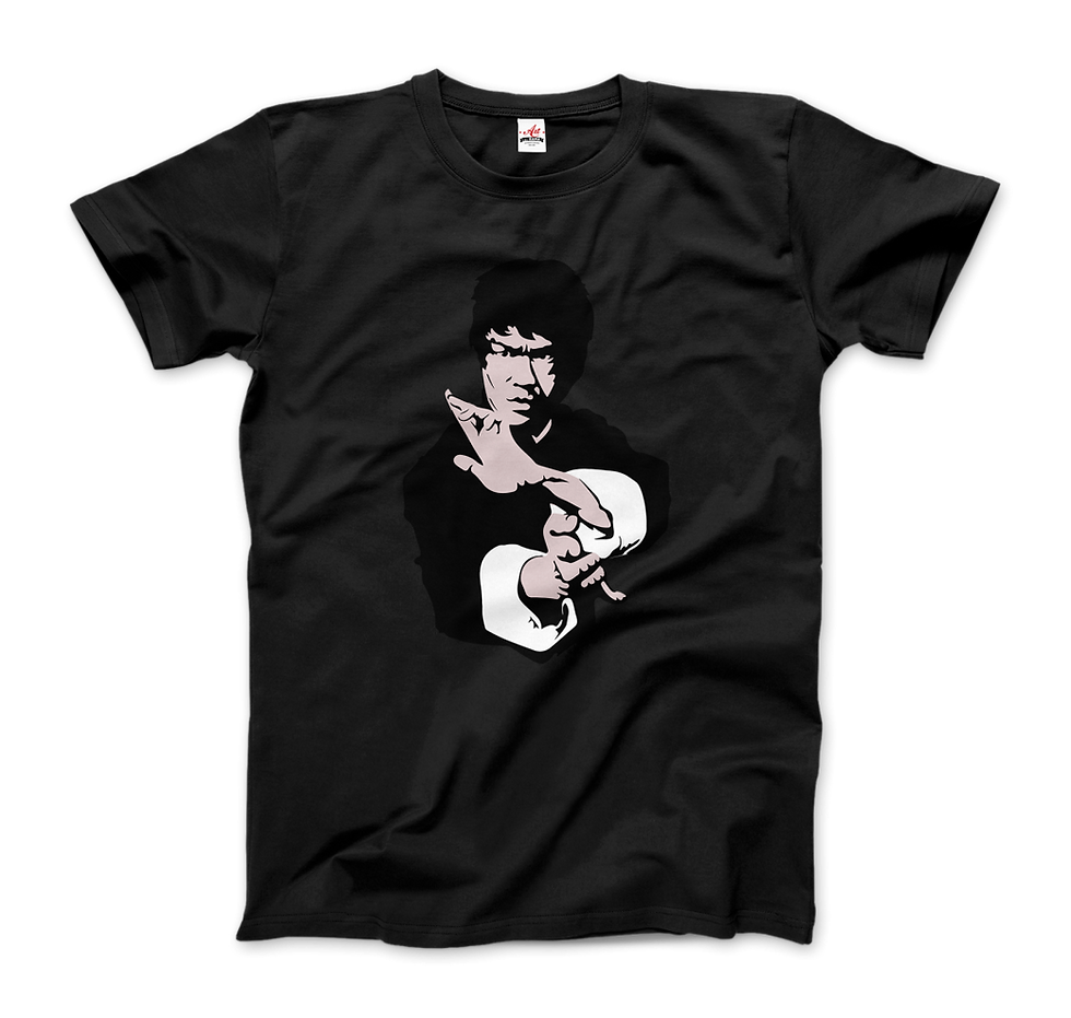 Thumbnail: Bruce Lee Doing His Famous Kung Fu Pose T-Shirt