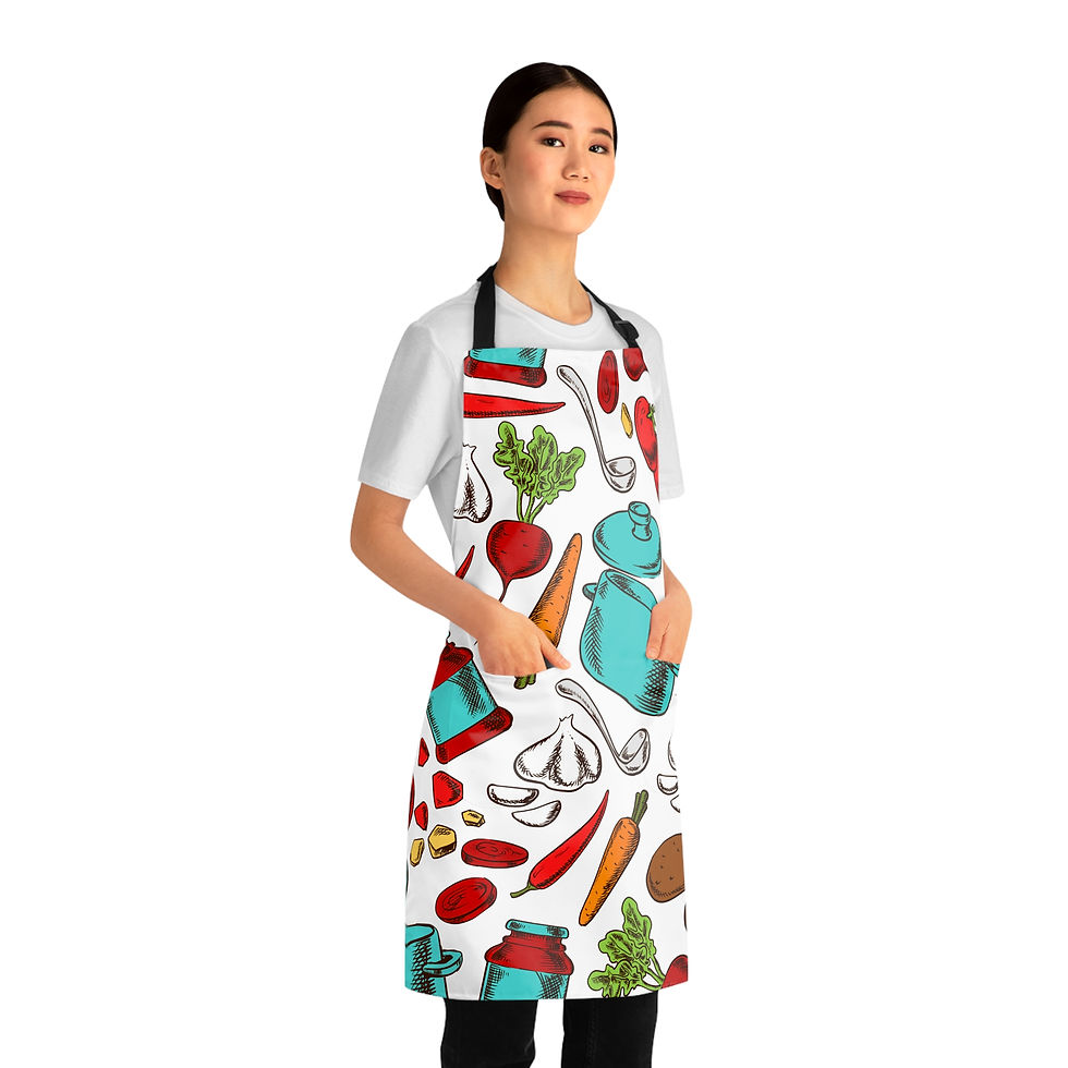Thumbnail: Cooking With Veggies Kitchen Apron