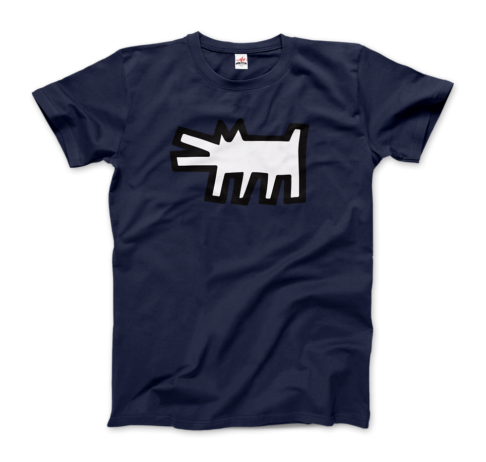 Thumbnail: The Barking Dog Icon, 1990 Street Art T-Shirt
