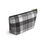 Thumbnail: Black and White Plaid Cosmetic Bag