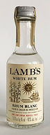 Rum Rhum Ron Lamb's White Miniature