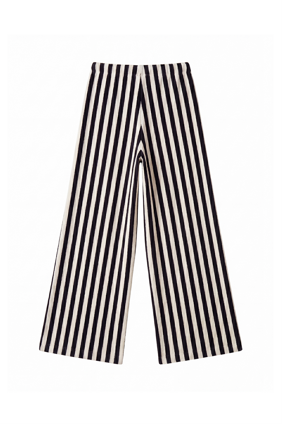 striped Terry towel palazzo pant