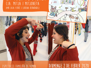 Nou espectacle de la Mitja i Mitjoneta per la Candelera