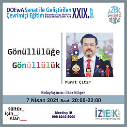 Sanat Eğitimi, İZEK, Murat Çıtır