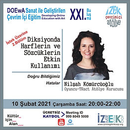 Sanat Eğitimi, İZEK, Nilşah Kömürcüoğlu