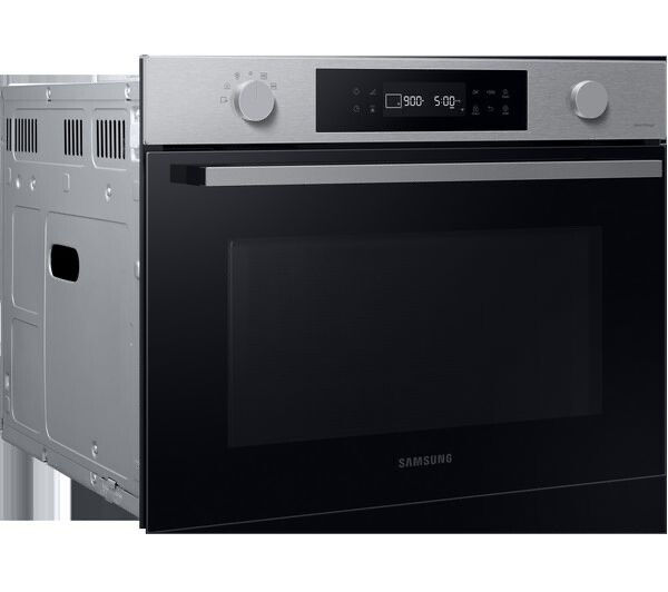 Thumbnail: SAMSUNG Series 4 NQ5B4513GBS/U4 Built-in Solo Microwave - Stainless Steel