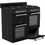 Thumbnail: Leisure CK100F232K Cookmaster 100 100cm Dual Fuel Range Cooker 7 Burners Black