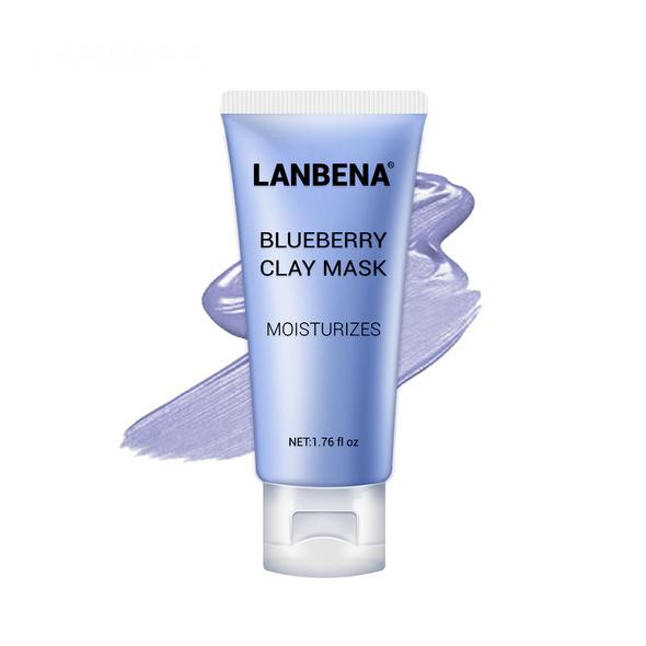 LANBENA Blueberry Clay Mask glinka nawilżająca