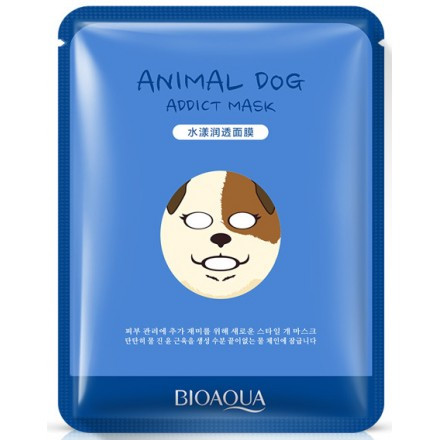 BIOAQUA MASKA W PŁACIE ANIMAL DOG