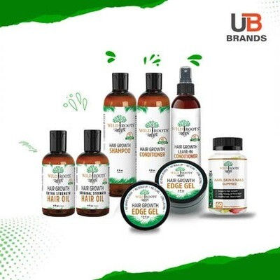 Miniature : Huile extra forte pour la croissance des cheveux Wildroots - 118 ml