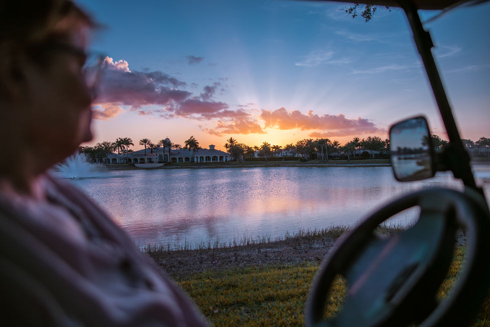 Sunset Golf Cart Rides