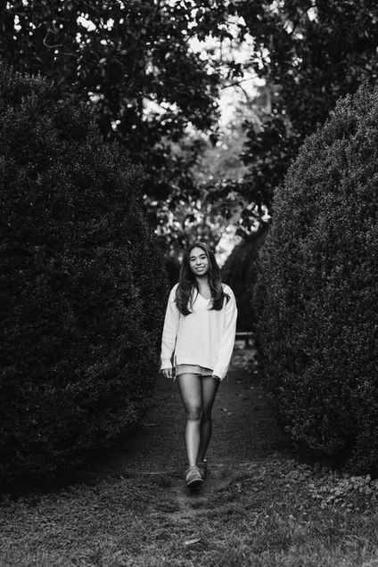 Senior photo session at Morven Park, Leesburg, Va