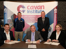 Cavan GAA & Cavan Institute Sign MOU