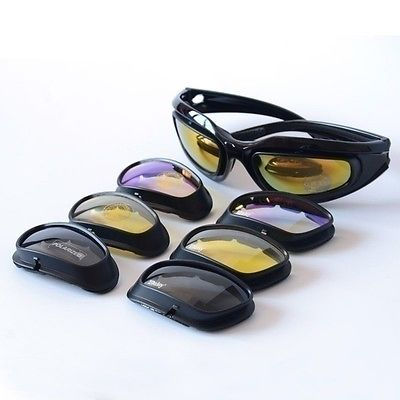 Miniatura: Lentes Militares Tácticos Daisy Polarizados C5 Con 4 Lunas