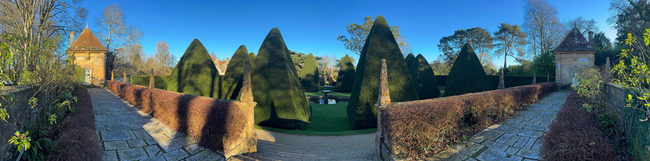 Glorious Sunshine on a Cold Winter's Day at Dorset’s Finest Tudor Manor