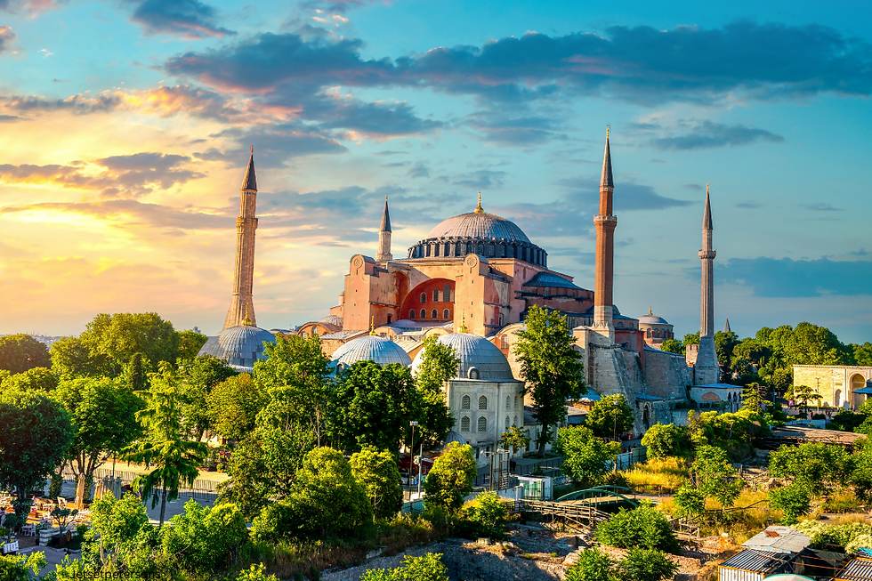 Hagia Sophia, a masterpiece of Byzantine architecture