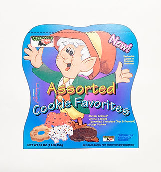Different shapes cold be created with plastic packaging to make them look ore original.