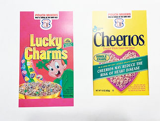 General Mills wanted to see how their popular cereals might look and work in a plastic bag.