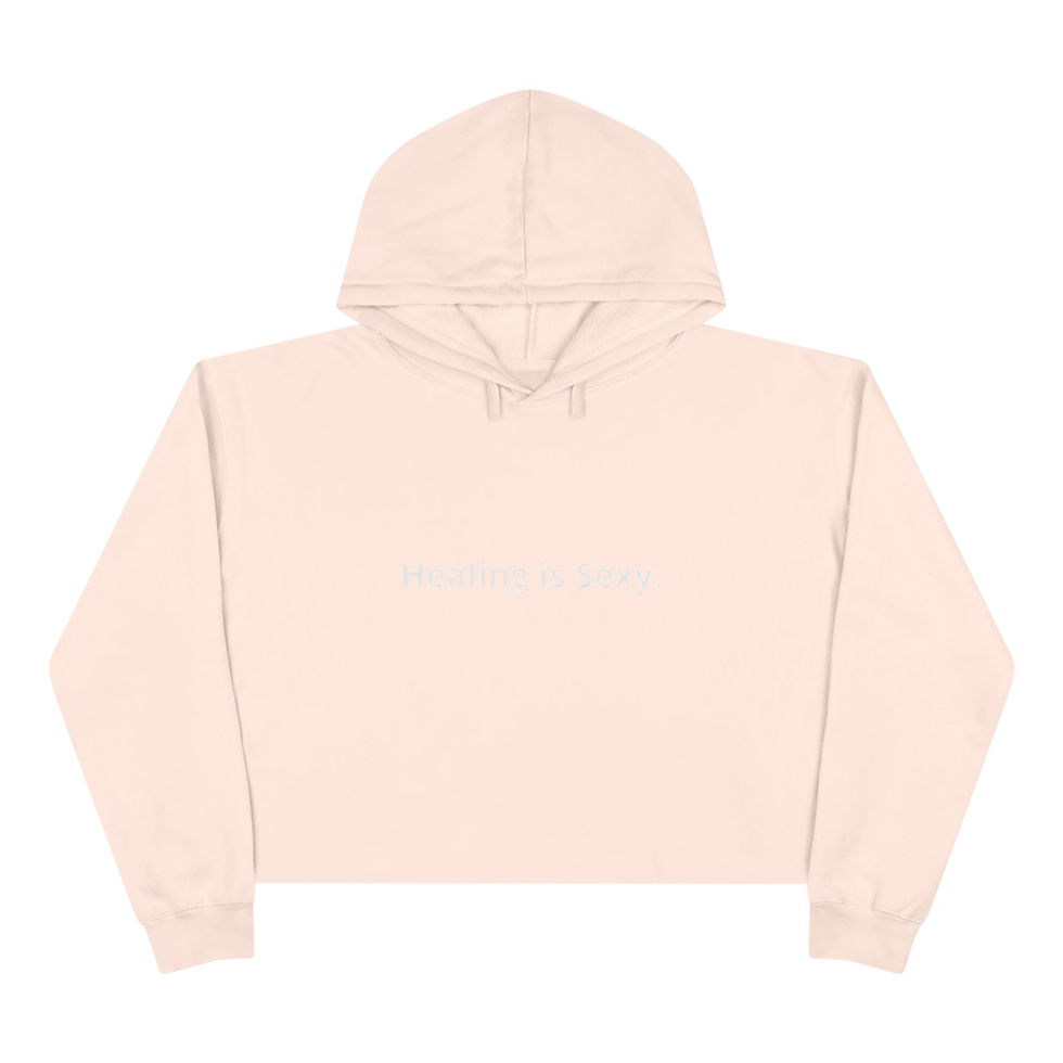 Thumbnail: Bold Inspirational Crop Hoodie