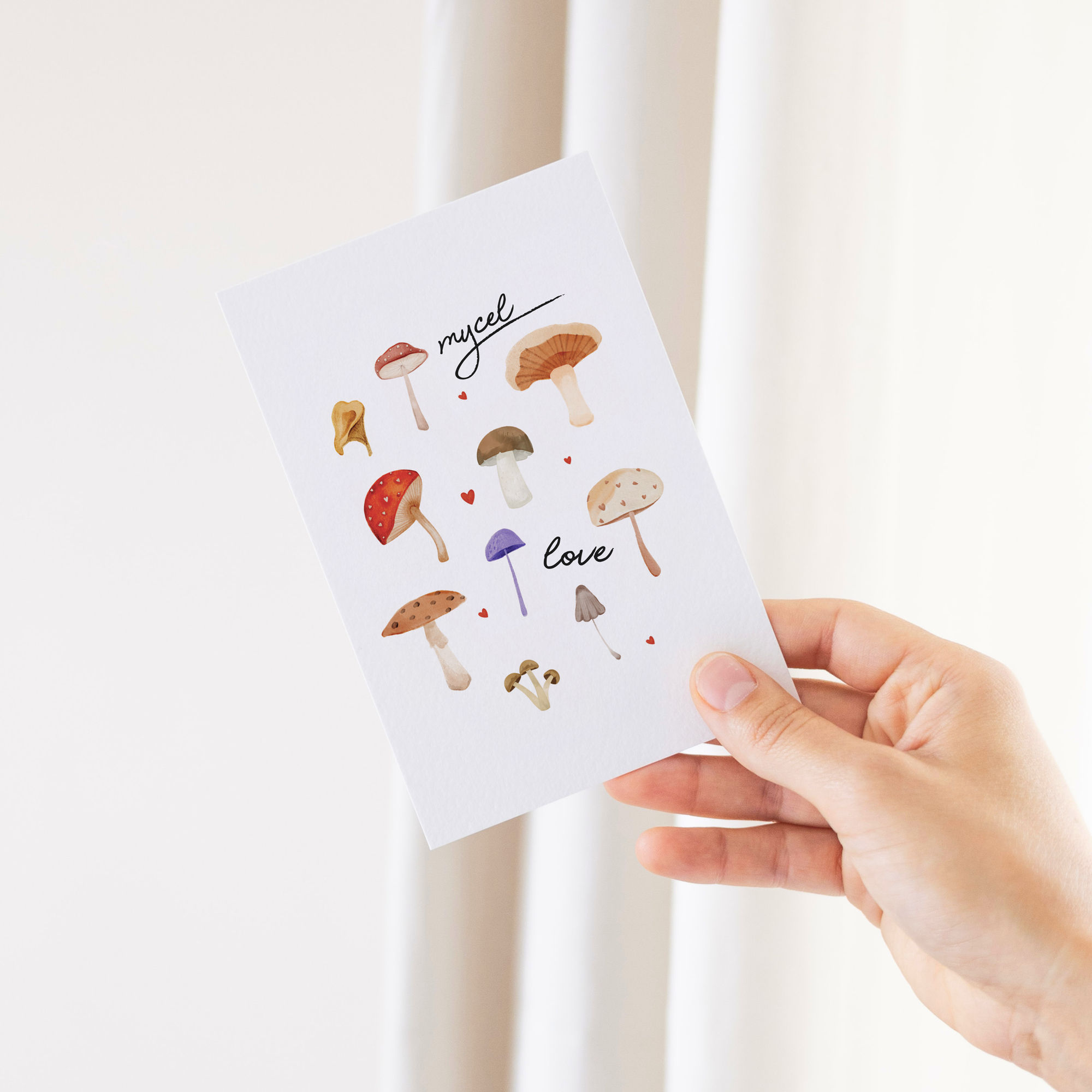 Carte de voeux - Mycel Love