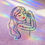 Miniature : Sticker suncatcher fenêtre attrape soleil arc-en-ciel femme forte, feministe