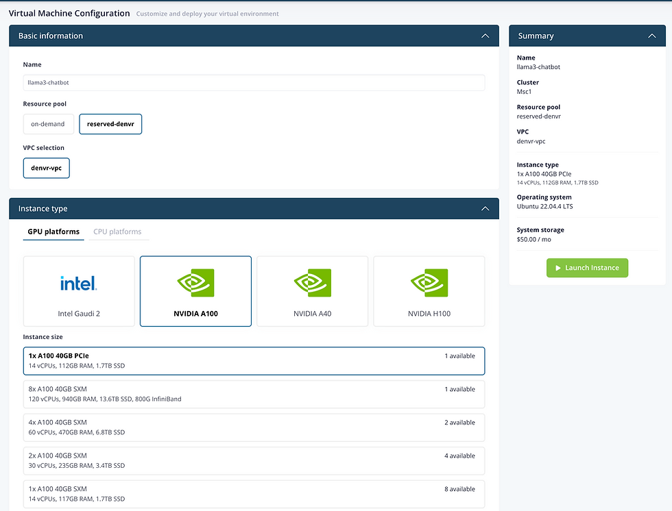Optimizing LLM Deployment with LLaMA 3.2 and Denvr Cloud