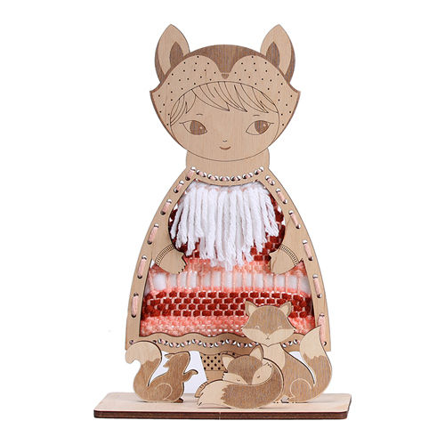 Thumbnail: FOX DRESS-UP DOLL | weaving kit