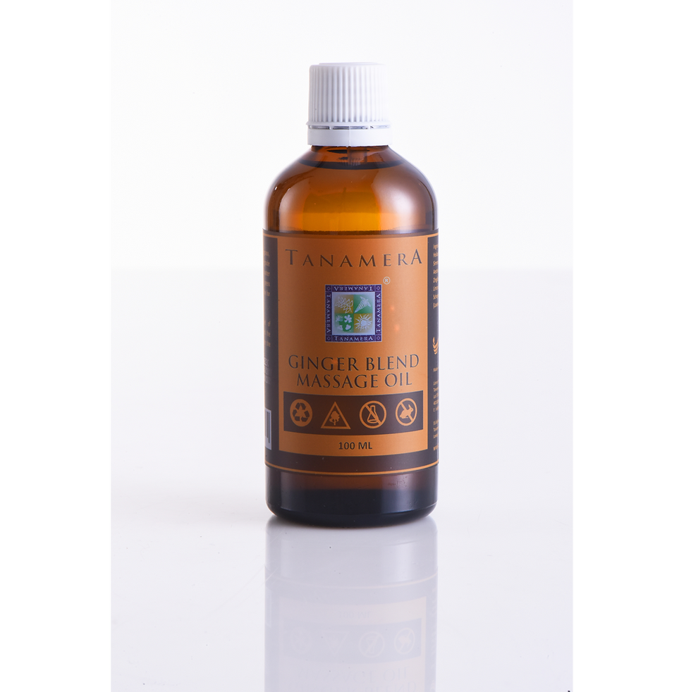 TANAMERA マッサージオイル ジンジャーブレンド