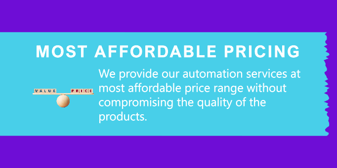 Most affordable pricing