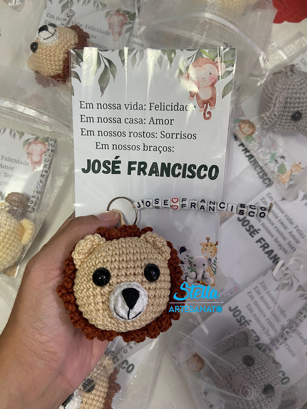 Miniatura: Kit chaveiro Safari