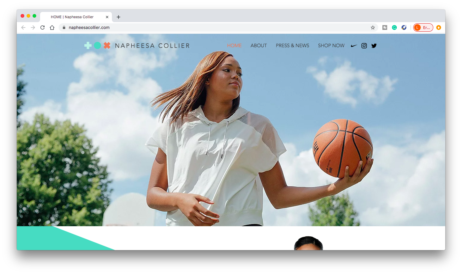 Personal Website - WNBA