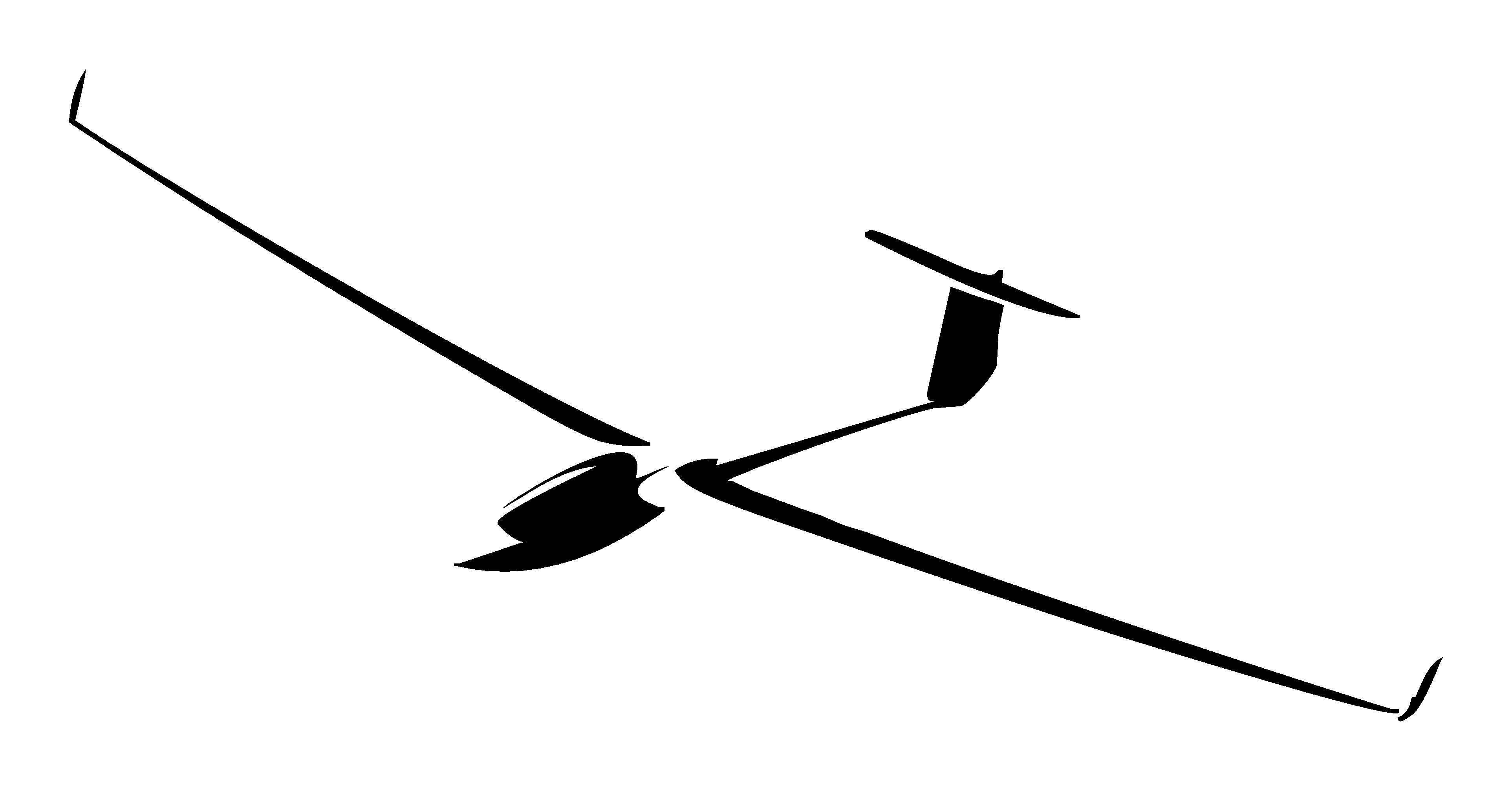 Glider/Sail Plane Wall Art/Etched Window Graphic