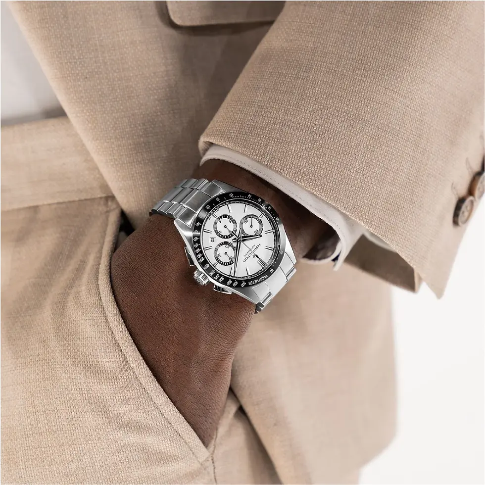 Miniatura: Hamilton  Jazzmaster Performer Autochrono 42mm