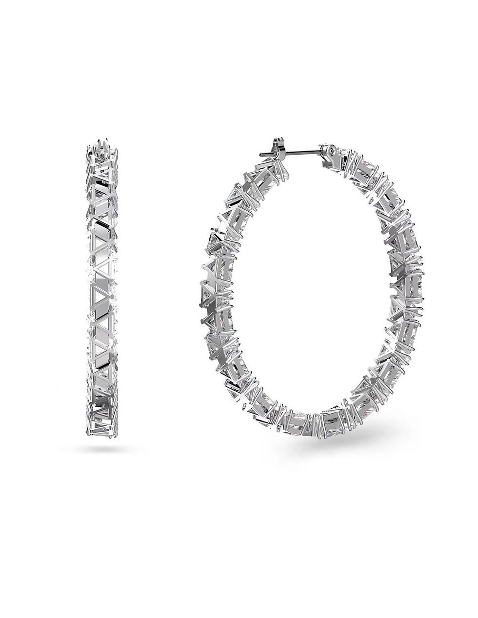 Miniatura: Orecchini a cerchio Ortyx Swarovski
