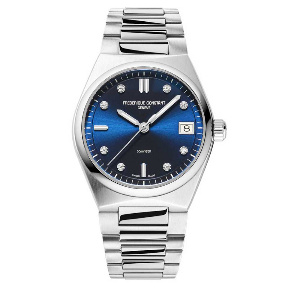 Frederique Constant Highlife Ladies Quartz Blue Dial