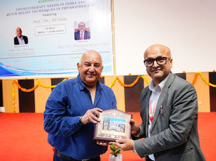 SGRRU की कार्यशाला में खुलीं फिजियोथेरेपी के भविष्य की नई राहें