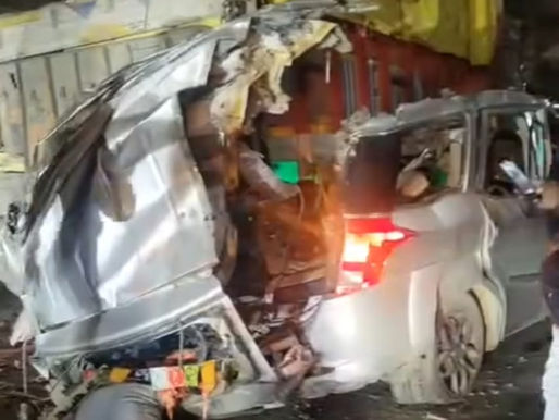 तेज रफ्तार का खौफनाक अंजाम, मनसा देवी रेलवे फाटक के पास बड़ा हादसा