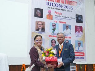 युवा शोधकर्ताओं की प्रस्तुतियों ने सम्मेलन में भरी नई ऊर्जा और वैज्ञानिक दृष्टि