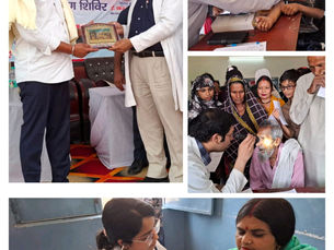 इन्दिरेश अस्पताल की टीम ने धामपुर को दिया स्वस्थ भविष्य का संदेश