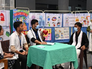 हिमालयन में छात्रों का जागरूकता अभियान, टीबी मरीजों के प्रति भेदभाव खत्म करने का संदेश